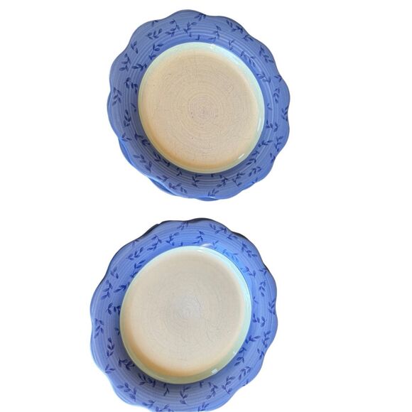 Pfaltzgraff 4 piece Summer Breeze Salad Plates Scalloped - Picture 8 of 11